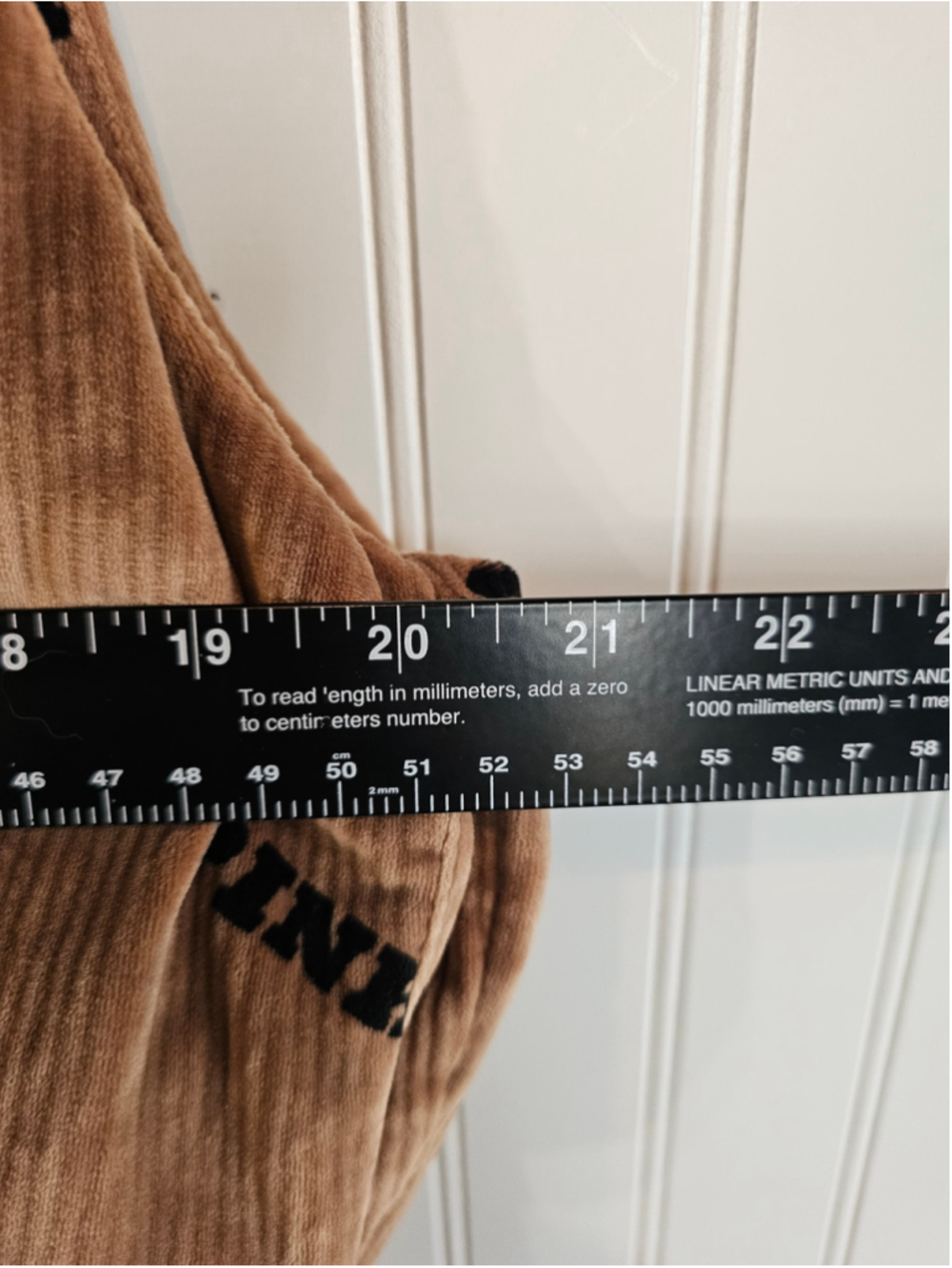 Victoria's Secret PINK Velour Puffer Vest Crop Ribbed Caramel Brown Logo XL Y2K - Picture 4 of 6